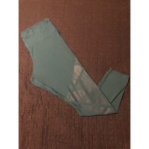 Crivit Athletic Leggings‎ High Waist Mesh Detail Activewear XL
